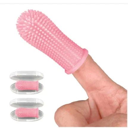 Puppy Toothbrush Kittens Innovative Silicone Design Safe Cleaning Pet
