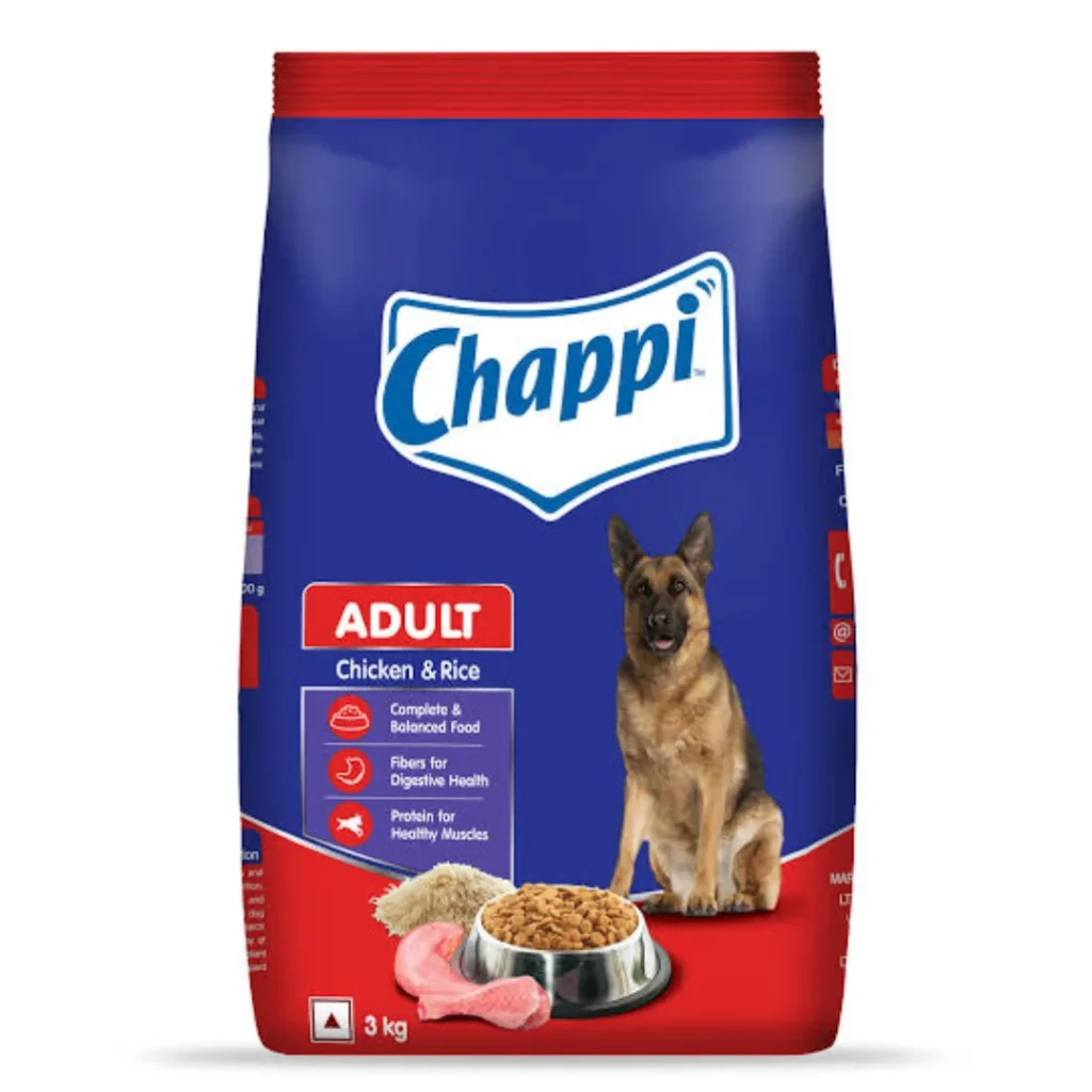 Chappi Adult Dry Dog Food, Chicken & Rice