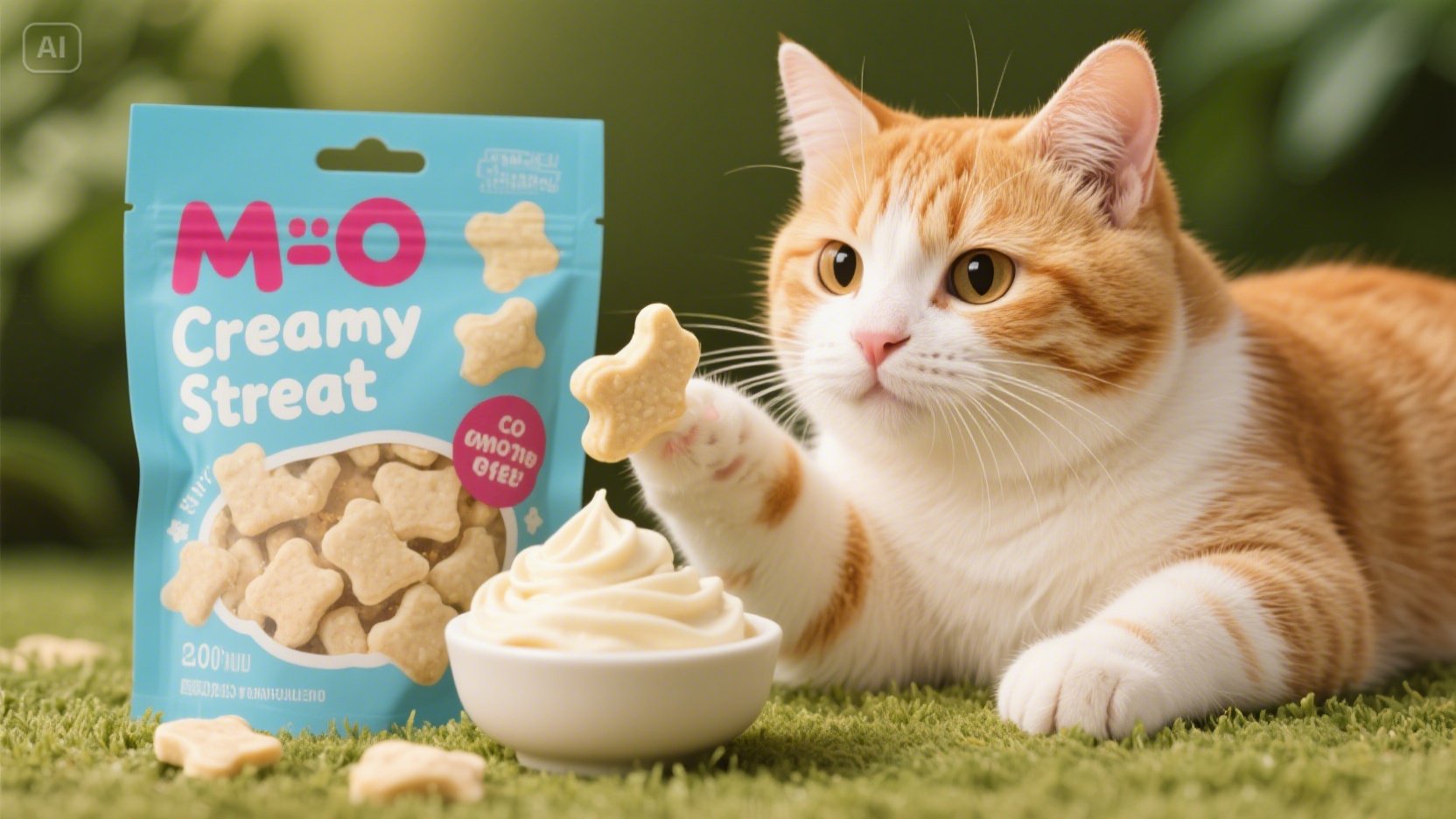 Me-O Cat Treats | Creamy Treat for Cat