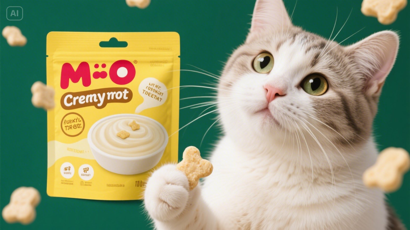 Me-O Cat Treats | Creamy Treat for Cat
