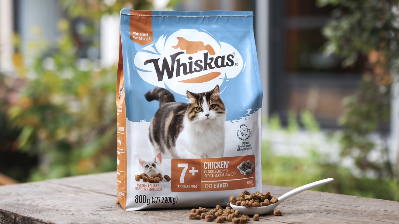 Whiskas 7+ Chicken Dry Cat Food