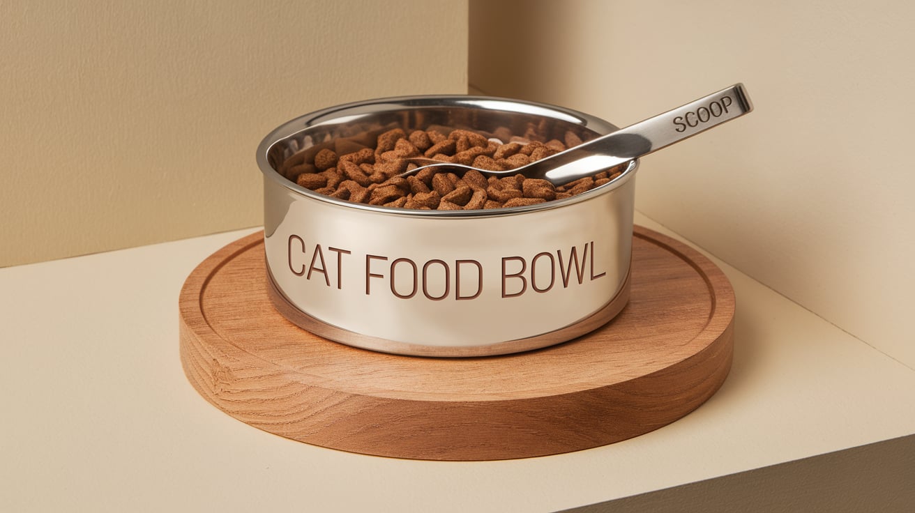 Stainless Steel cat Food Bowl