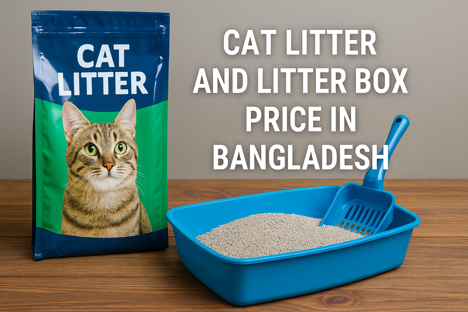 Cat Litter & Litter Box | Cat Litter price in Bangladesh